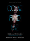 Cover image for Come Find Me